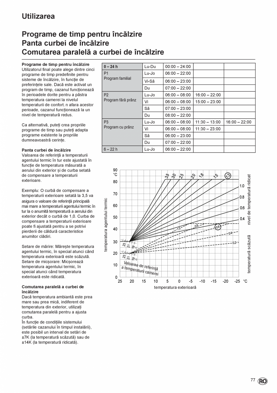 Pagina 77-Manual de Instalare  - Cazan mural  ELCO THISION® L PLUS Instructiuni montaj, utilizare Engleza ...
