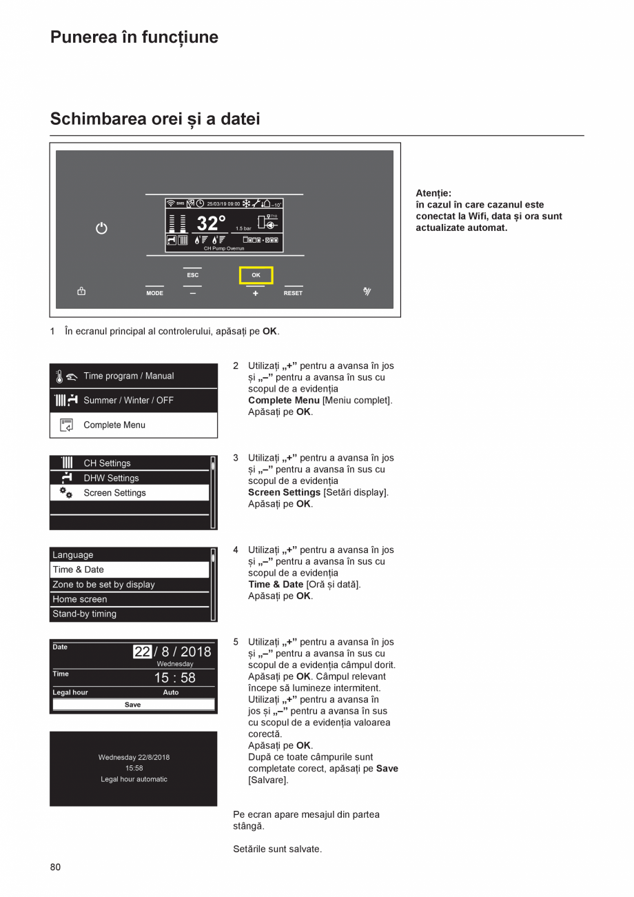 Pagina 80-Manual de Instalare  - Cazan mural  ELCO THISION® L PLUS Instructiuni montaj, utilizare Engleza ...