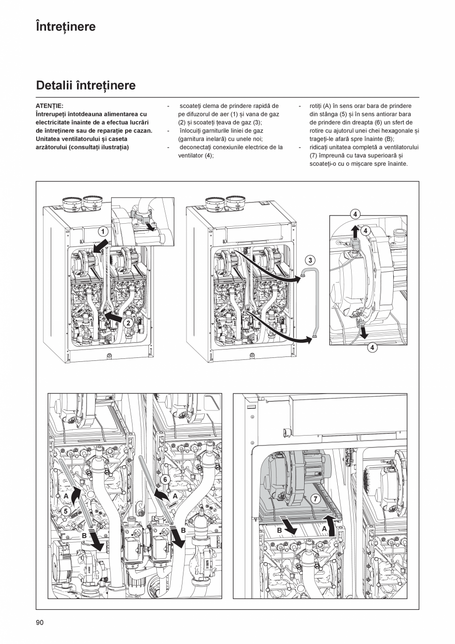 Pagina 90-Manual de Instalare  - Cazan mural  ELCO THISION® L PLUS Instructiuni montaj, utilizare Engleza ...