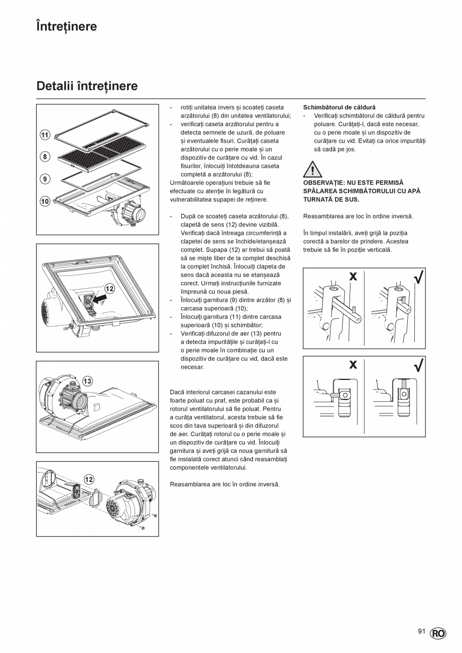 Pagina 91-Manual de Instalare  - Cazan mural  ELCO THISION® L PLUS Instructiuni montaj, utilizare Engleza ...