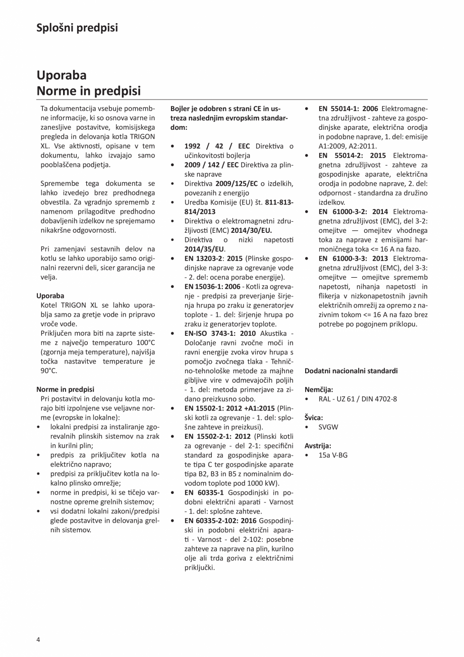 Pagina 53-Manual de Instalare - Cazan pe gaz in condensare ELCO TRIGON® XL Instructiuni montaj, utilizare ...