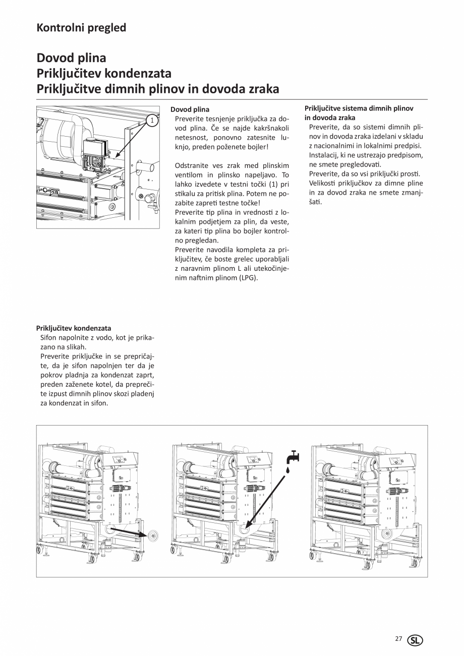 Pagina 77-Manual de Instalare - Cazan pe gaz in condensare ELCO TRIGON® XL Instructiuni montaj, utilizare ...