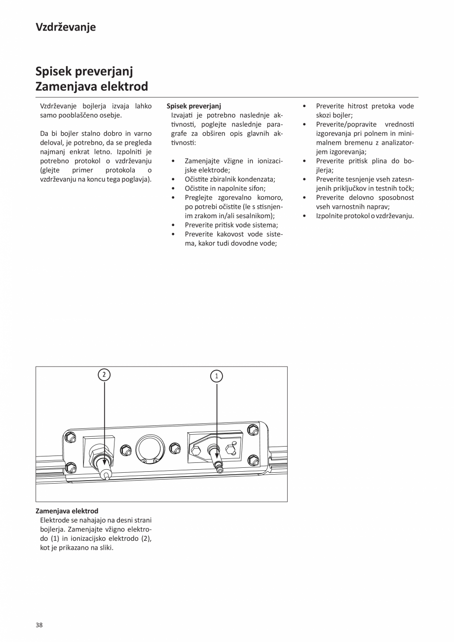 Pagina 88-Manual de Instalare - Cazan pe gaz in condensare ELCO TRIGON® XL Instructiuni montaj, utilizare ...