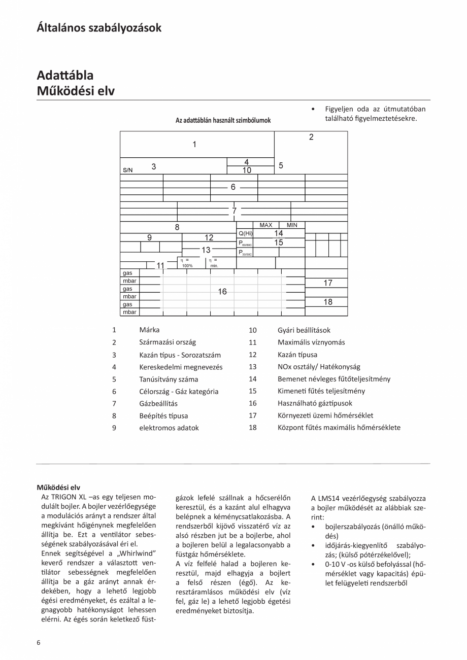Pagina 104-Manual de Instalare - Cazan pe gaz in condensare ELCO TRIGON® XL Instructiuni montaj, utilizare ...