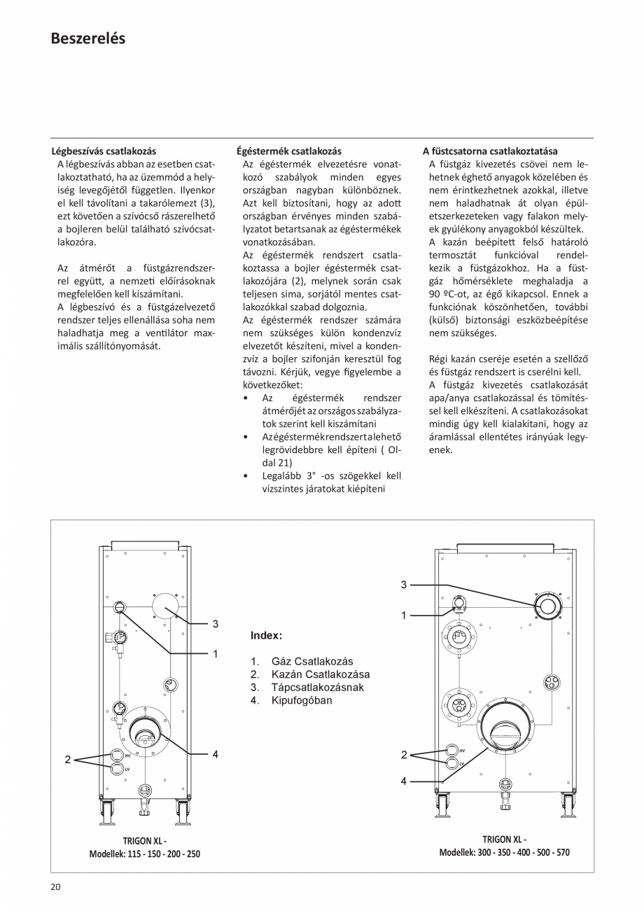 Pagina 118-Manual de Instalare - Cazan pe gaz in condensare ELCO TRIGON® XL Instructiuni montaj, utilizare ...