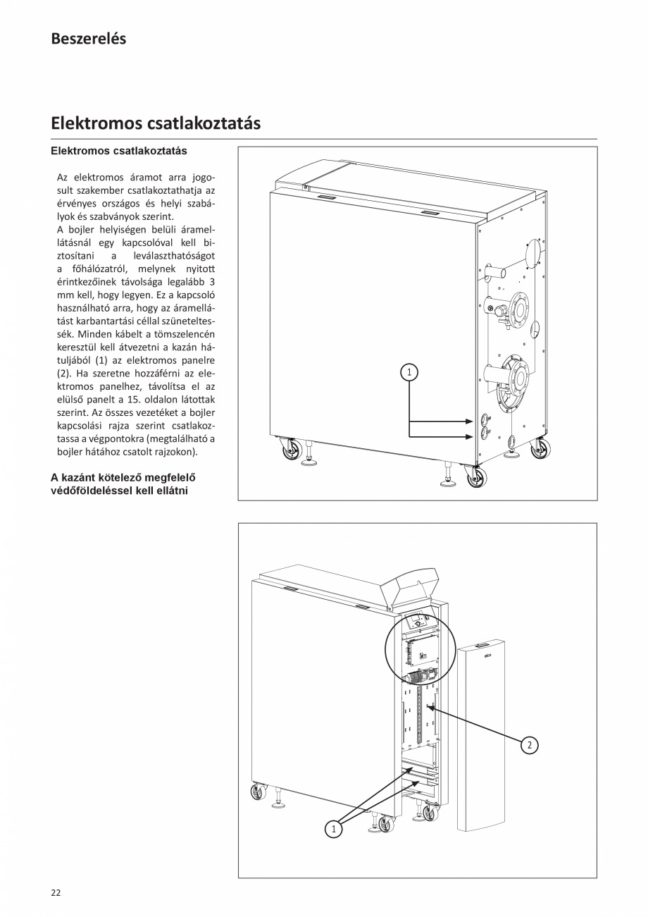 Pagina 120-Manual de Instalare - Cazan pe gaz in condensare ELCO TRIGON® XL Instructiuni montaj, utilizare ...