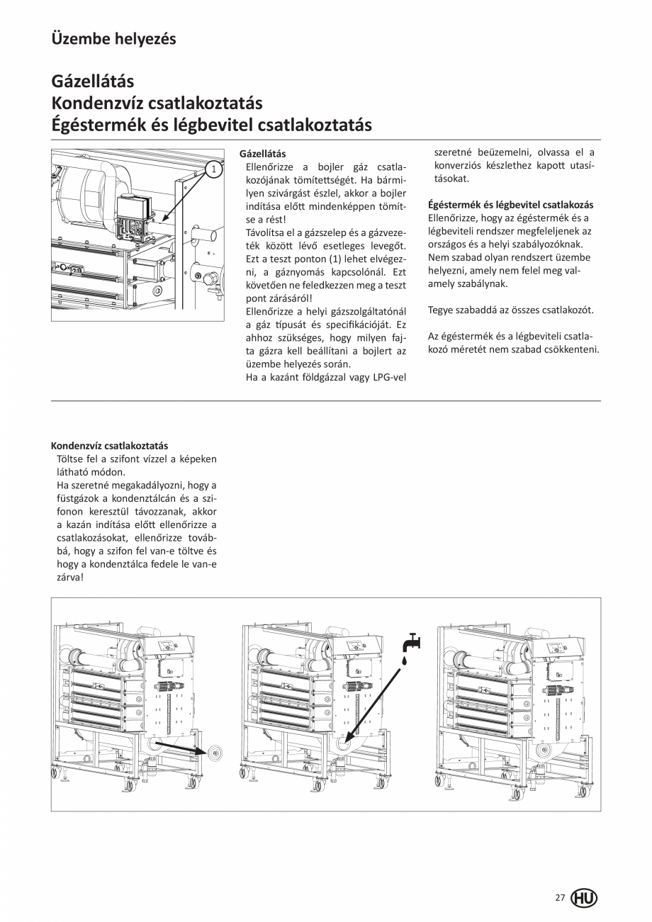 Pagina 125-Manual de Instalare - Cazan pe gaz in condensare ELCO TRIGON® XL Instructiuni montaj, utilizare ...
