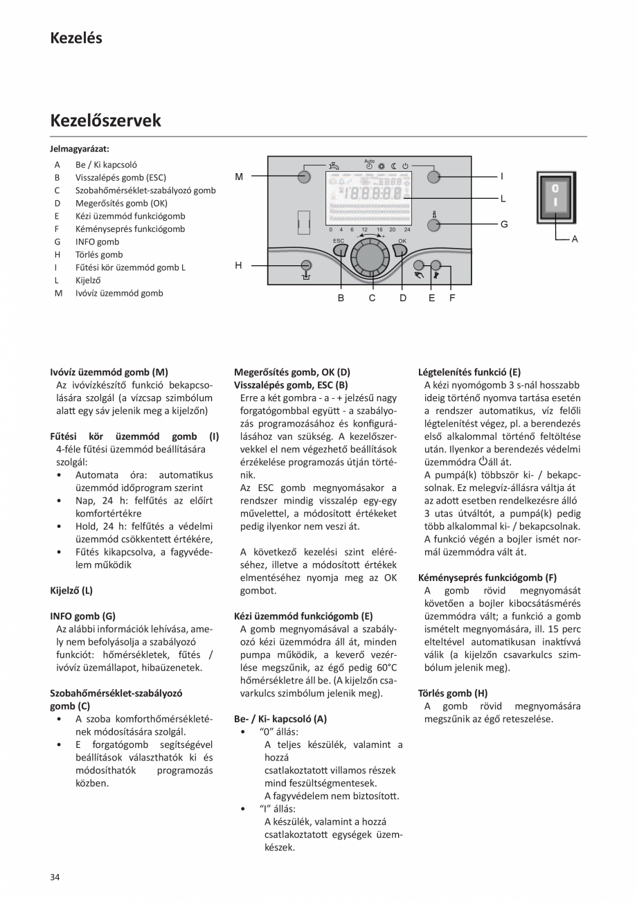 Pagina 132-Manual de Instalare - Cazan pe gaz in condensare ELCO TRIGON® XL Instructiuni montaj, utilizare ...