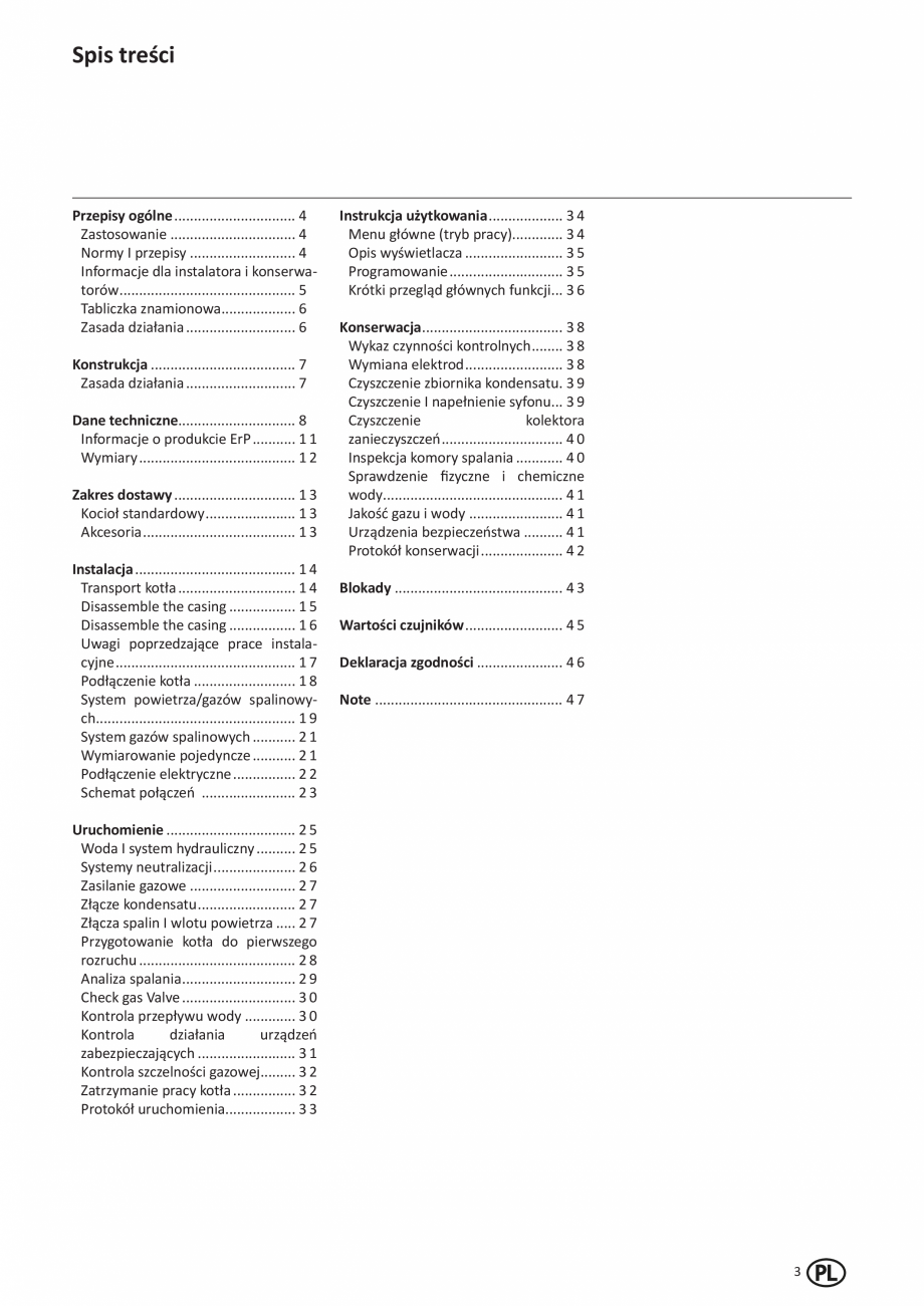 Pagina 149-Manual de Instalare - Cazan pe gaz in condensare ELCO TRIGON® XL Instructiuni montaj, utilizare ...