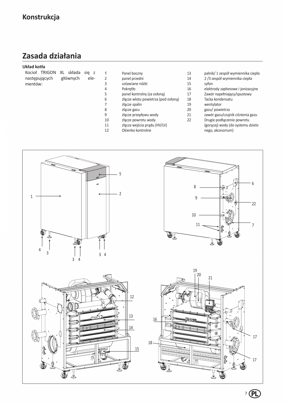 Pagina 153-Manual de Instalare - Cazan pe gaz in condensare ELCO TRIGON® XL Instructiuni montaj, utilizare ...