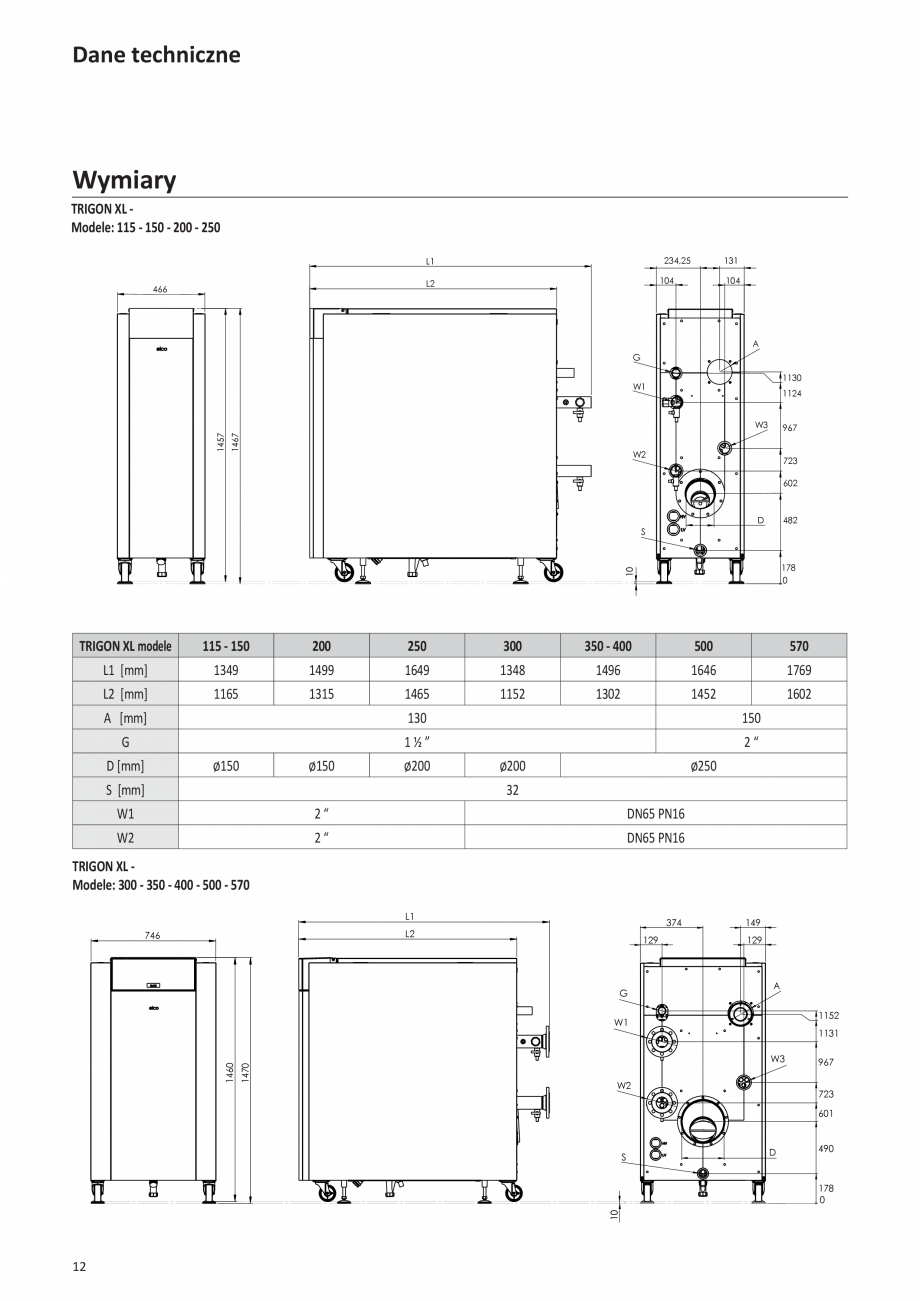 Pagina 158-Manual de Instalare - Cazan pe gaz in condensare ELCO TRIGON® XL Instructiuni montaj, utilizare ...
