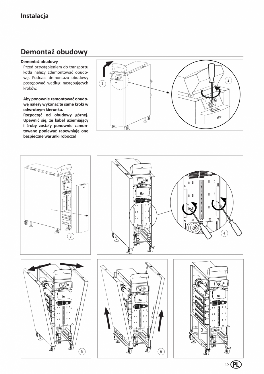 Pagina 161-Manual de Instalare - Cazan pe gaz in condensare ELCO TRIGON® XL Instructiuni montaj, utilizare ...