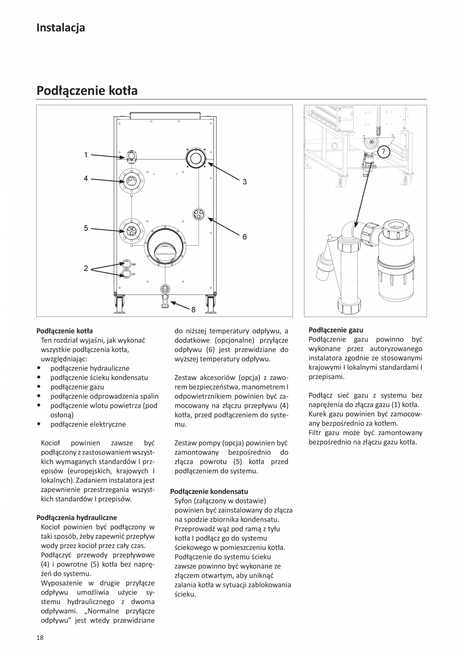 Pagina 164-Manual de Instalare - Cazan pe gaz in condensare ELCO TRIGON® XL Instructiuni montaj, utilizare ...