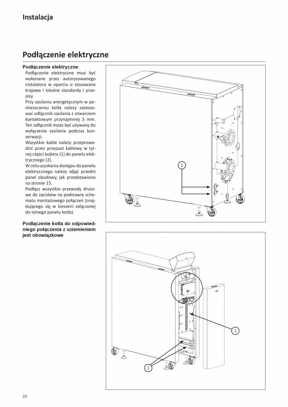 Pagina 168-Manual de Instalare - Cazan pe gaz in condensare ELCO TRIGON® XL Instructiuni montaj, utilizare ...