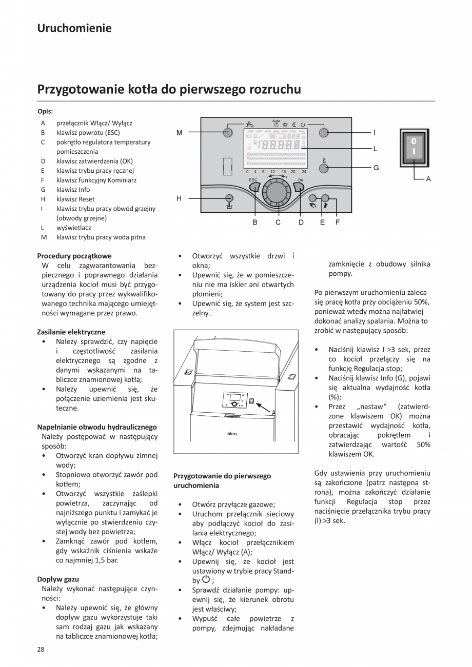 Pagina 174-Manual de Instalare - Cazan pe gaz in condensare ELCO TRIGON® XL Instructiuni montaj, utilizare ...