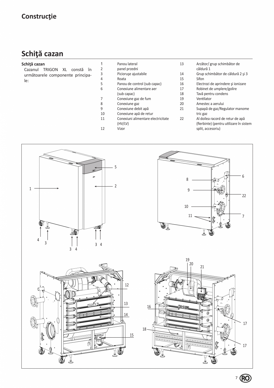 Pagina 201-Manual de Instalare - Cazan pe gaz in condensare ELCO TRIGON® XL Instructiuni montaj, utilizare ...