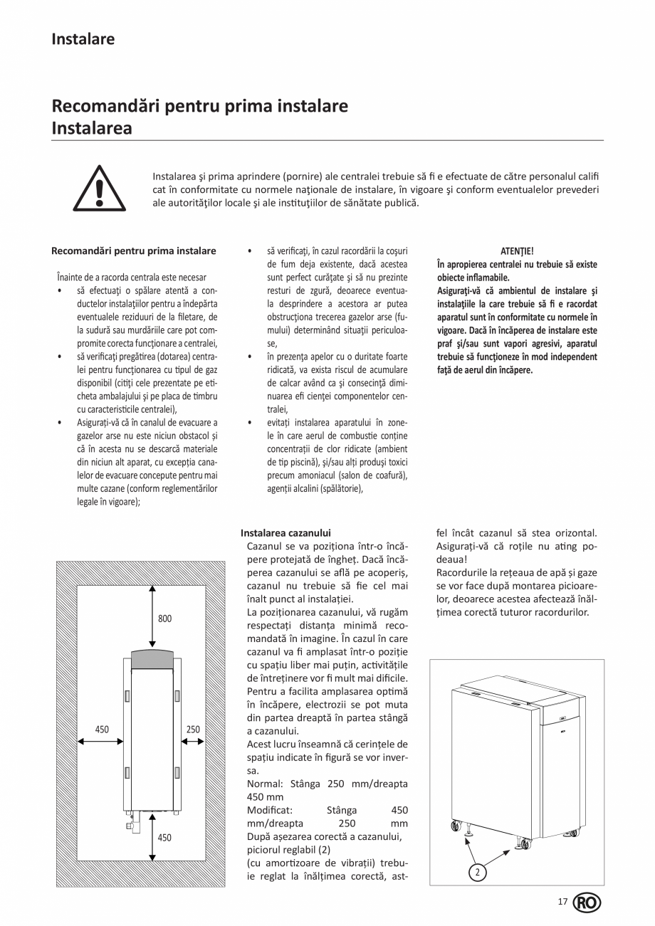 Pagina 211-Manual de Instalare - Cazan pe gaz in condensare ELCO TRIGON® XL Instructiuni montaj, utilizare ...