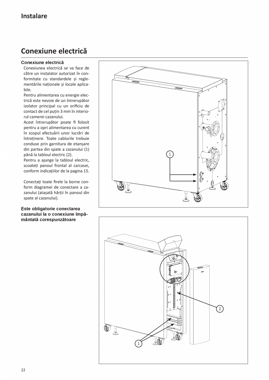 Pagina 216-Manual de Instalare - Cazan pe gaz in condensare ELCO TRIGON® XL Instructiuni montaj, utilizare ...
