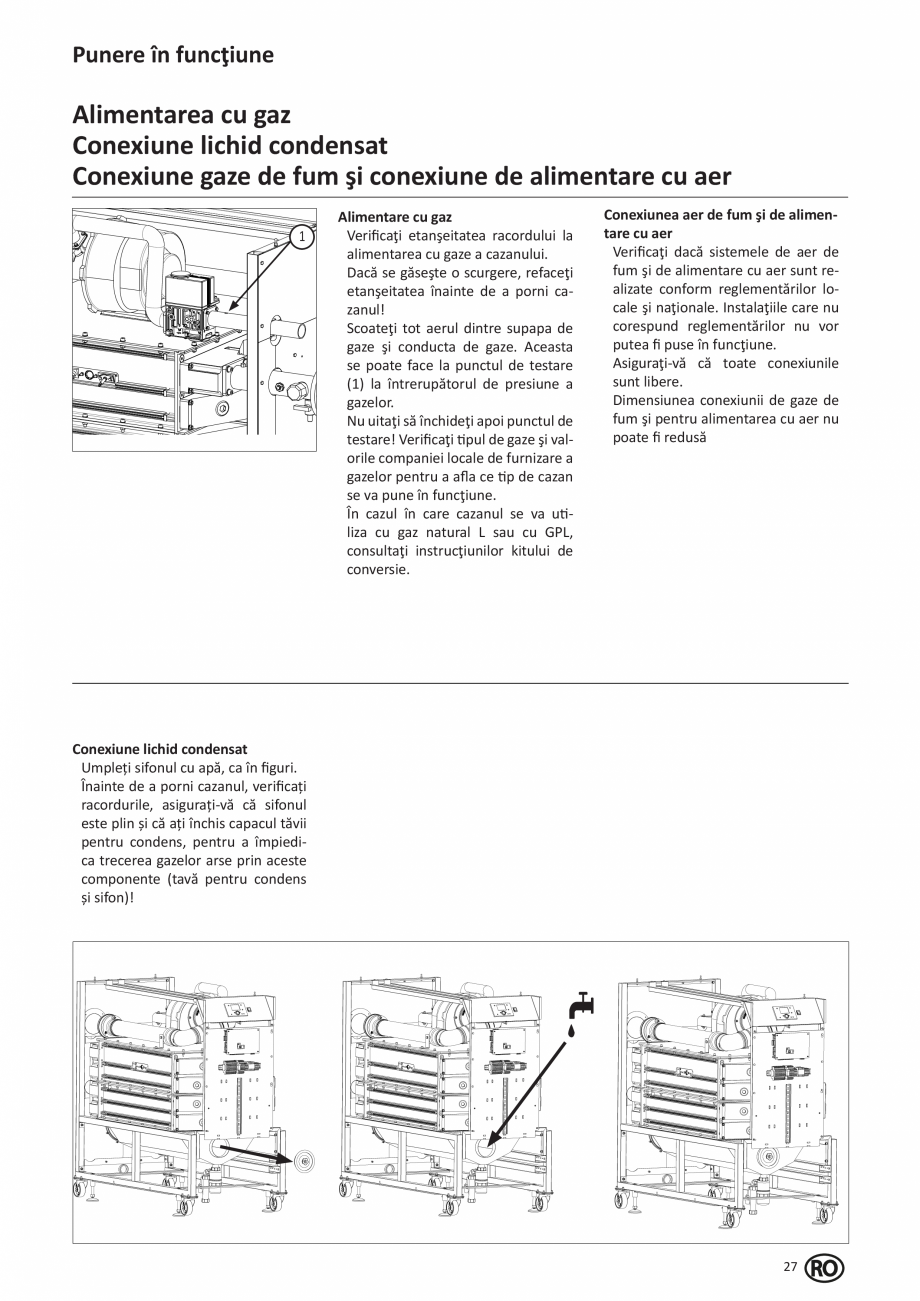 Pagina 221-Manual de Instalare - Cazan pe gaz in condensare ELCO TRIGON® XL Instructiuni montaj, utilizare ...