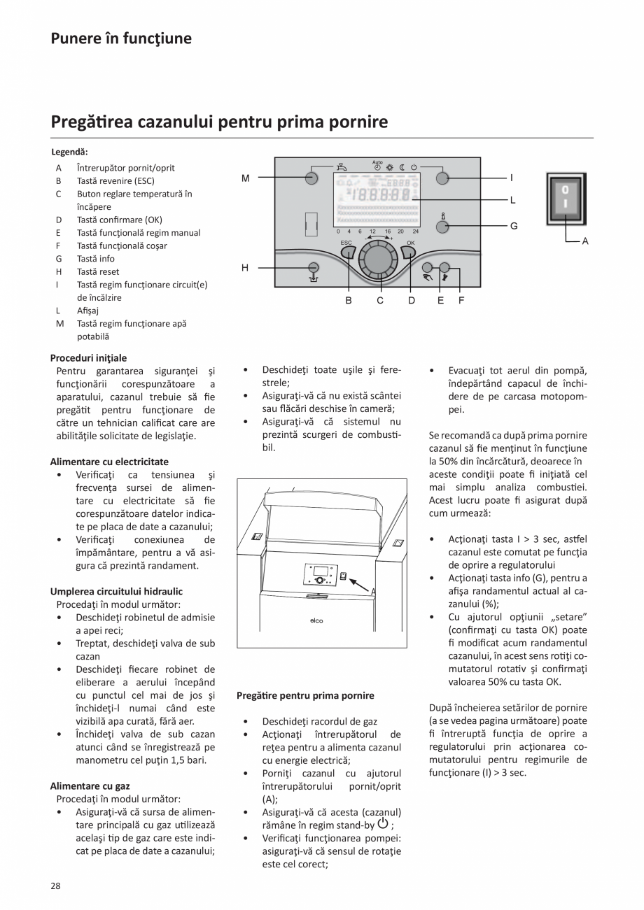 Pagina 222-Manual de Instalare - Cazan pe gaz in condensare ELCO TRIGON® XL Instructiuni montaj, utilizare ...