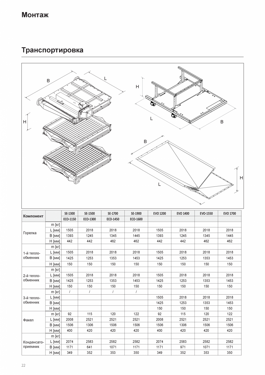 Pagina 22-Manual de instalare si utilizare - Cazan in condensare cu functionare pe gaz ELCO TRIGON® XXL...