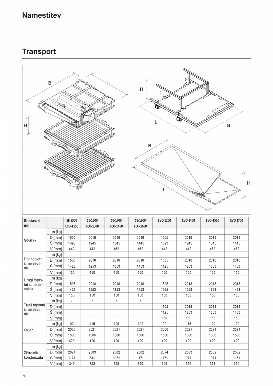 Pagina 76-Manual de instalare si utilizare - Cazan in condensare cu functionare pe gaz ELCO TRIGON® XXL...