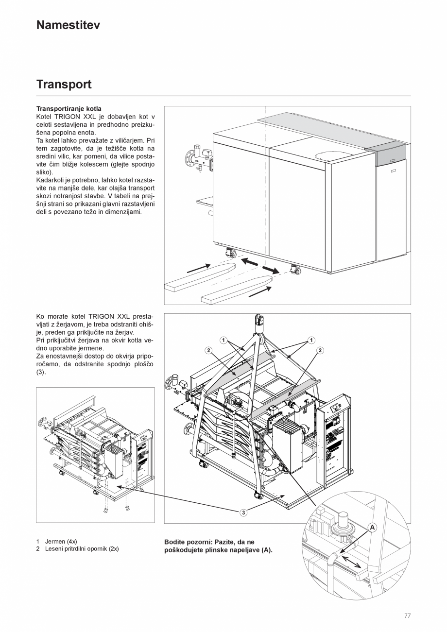 Pagina 77-Manual de instalare si utilizare - Cazan in condensare cu functionare pe gaz ELCO TRIGON® XXL...