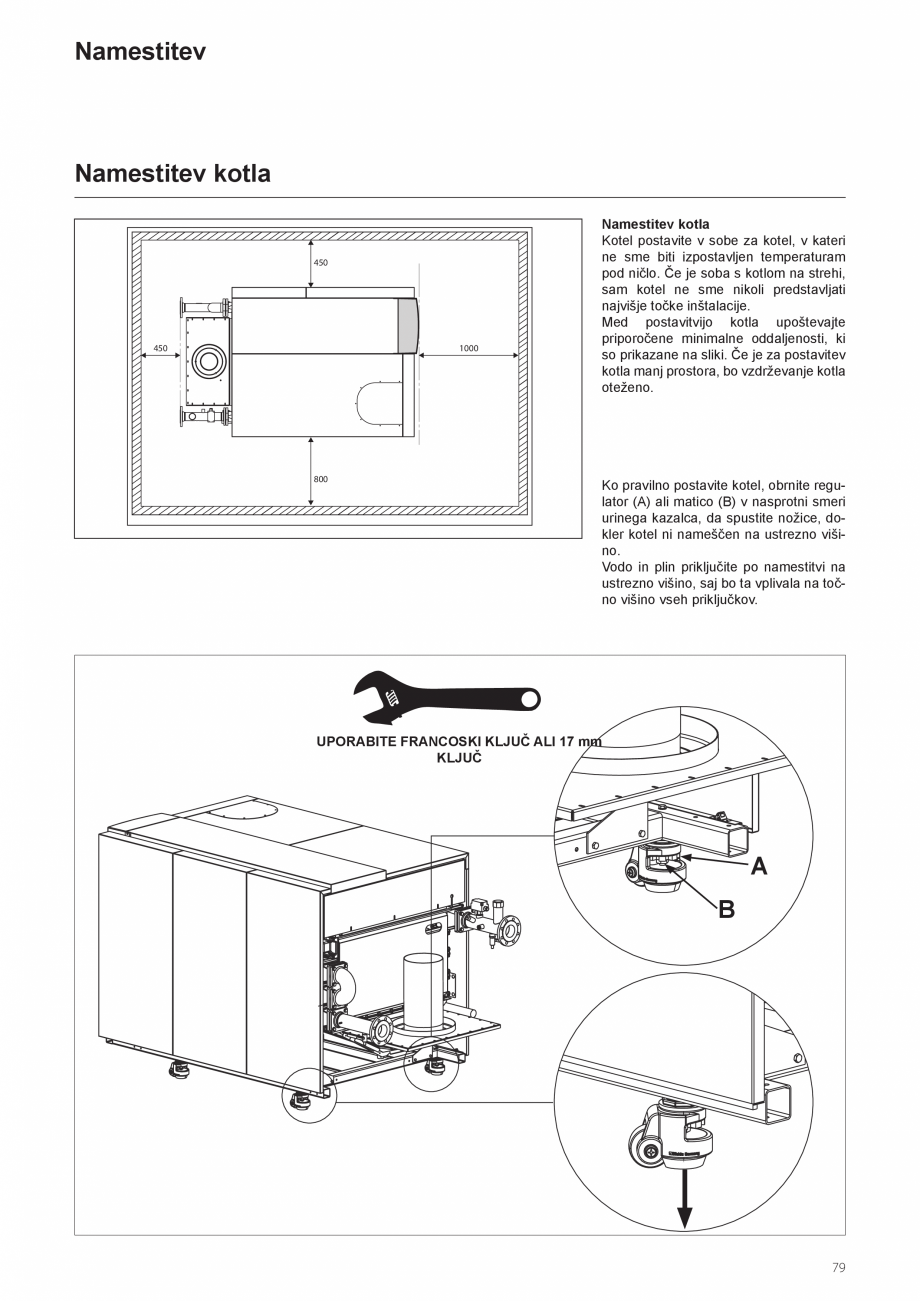Pagina 79-Manual de instalare si utilizare - Cazan in condensare cu functionare pe gaz ELCO TRIGON® XXL...