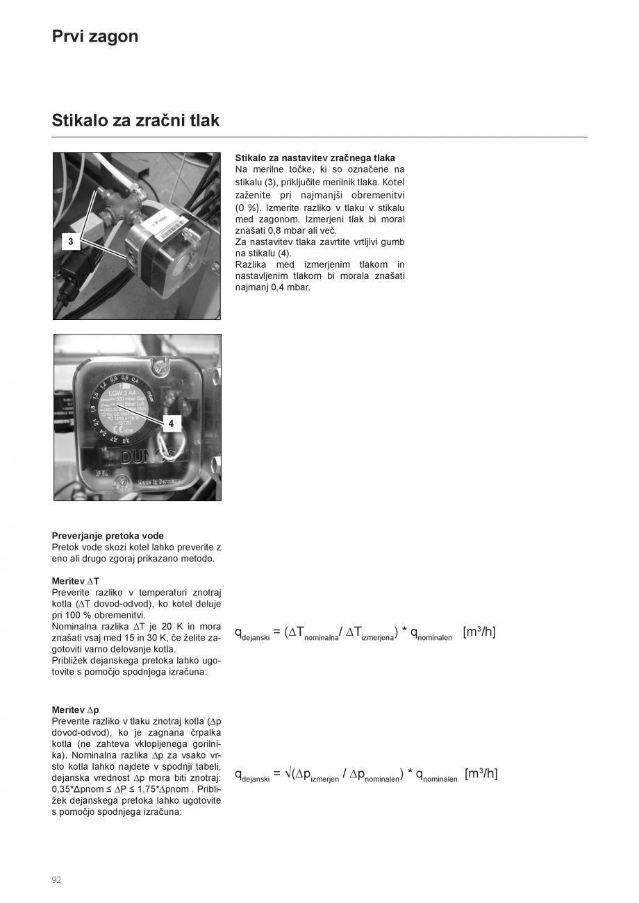 Pagina 92-Manual de instalare si utilizare - Cazan in condensare cu functionare pe gaz ELCO TRIGON® XXL...