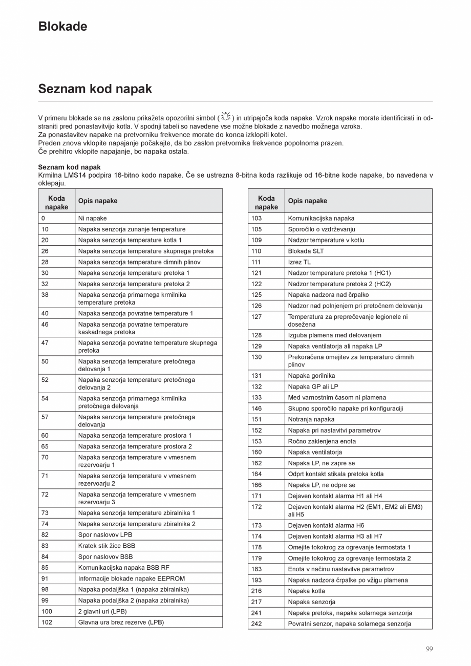 Pagina 99-Manual de instalare si utilizare - Cazan in condensare cu functionare pe gaz ELCO TRIGON® XXL...