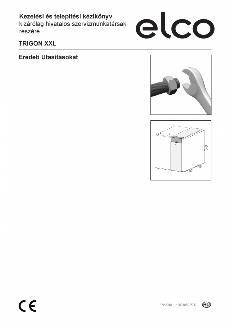Pagina 111-Manual de instalare si utilizare - Cazan in condensare cu functionare pe gaz ELCO TRIGON® XXL...