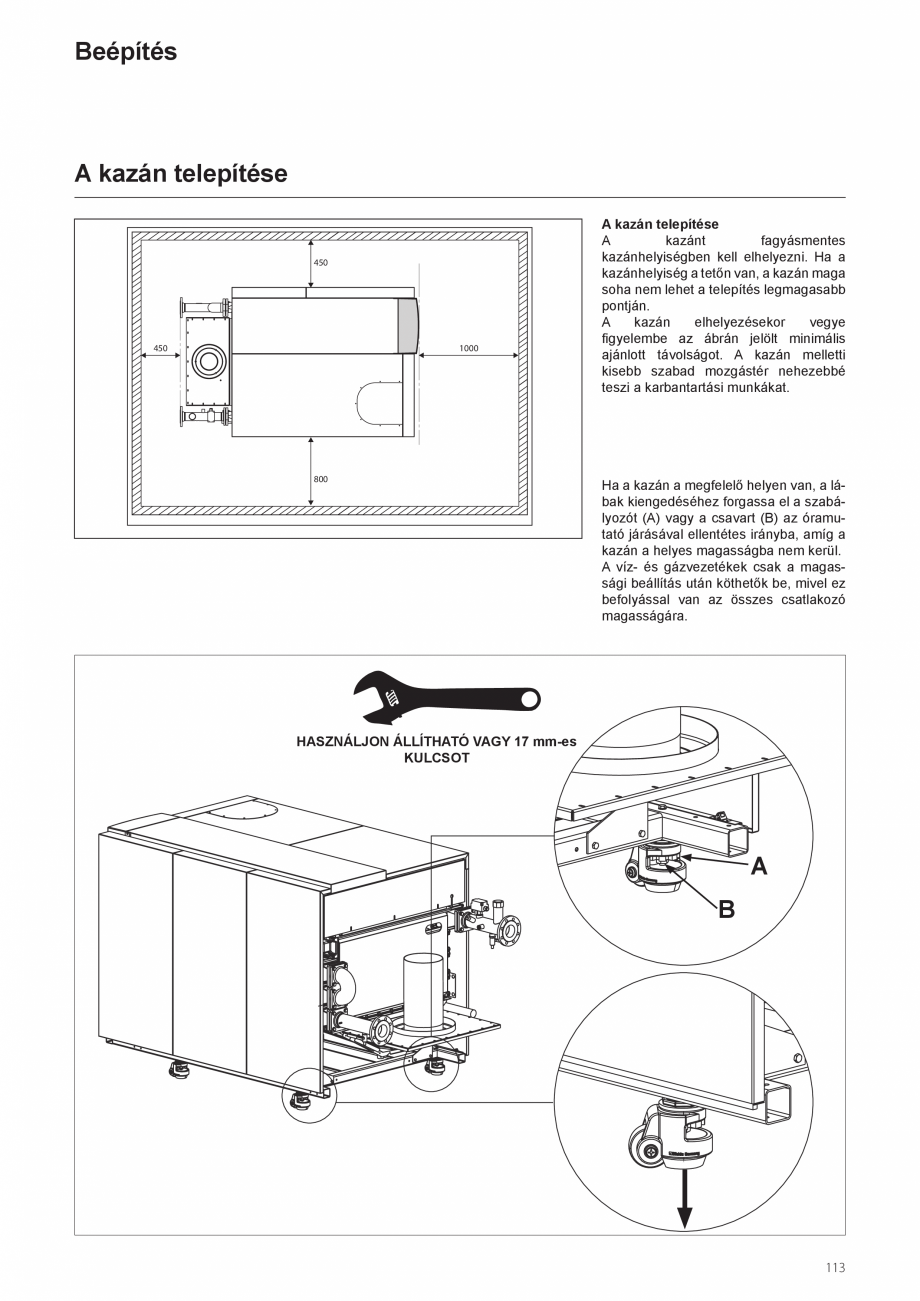 Pagina 133-Manual de instalare si utilizare - Cazan in condensare cu functionare pe gaz ELCO TRIGON® XXL...