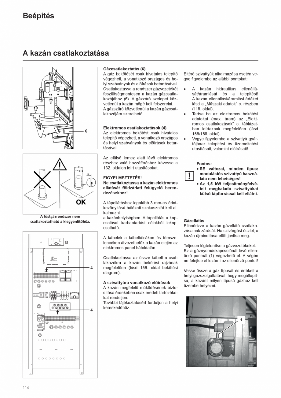 Pagina 136-Manual de instalare si utilizare - Cazan in condensare cu functionare pe gaz ELCO TRIGON® XXL...