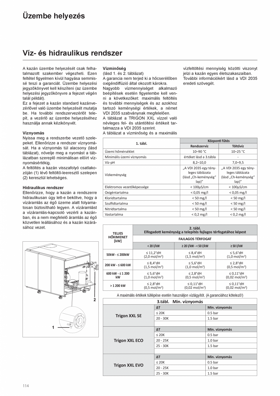 Pagina 140-Manual de instalare si utilizare - Cazan in condensare cu functionare pe gaz ELCO TRIGON® XXL...