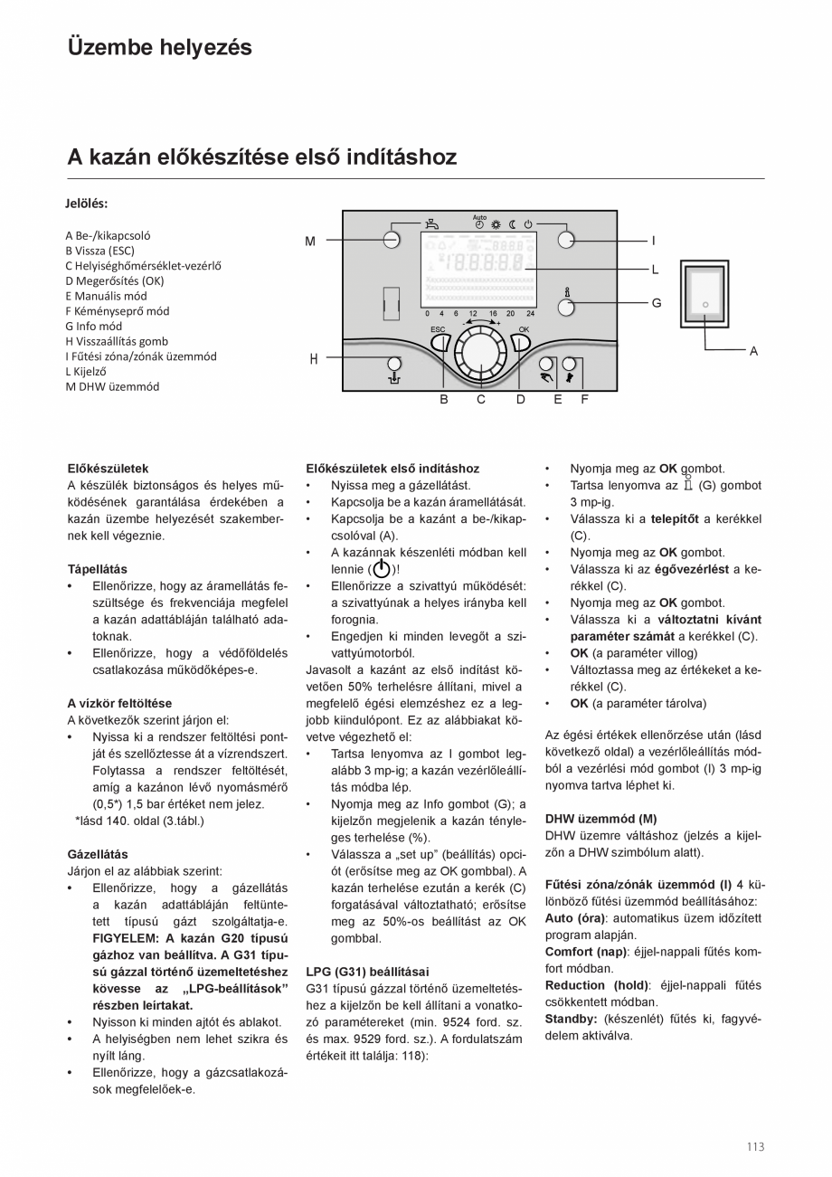 Pagina 141-Manual de instalare si utilizare - Cazan in condensare cu functionare pe gaz ELCO TRIGON® XXL...