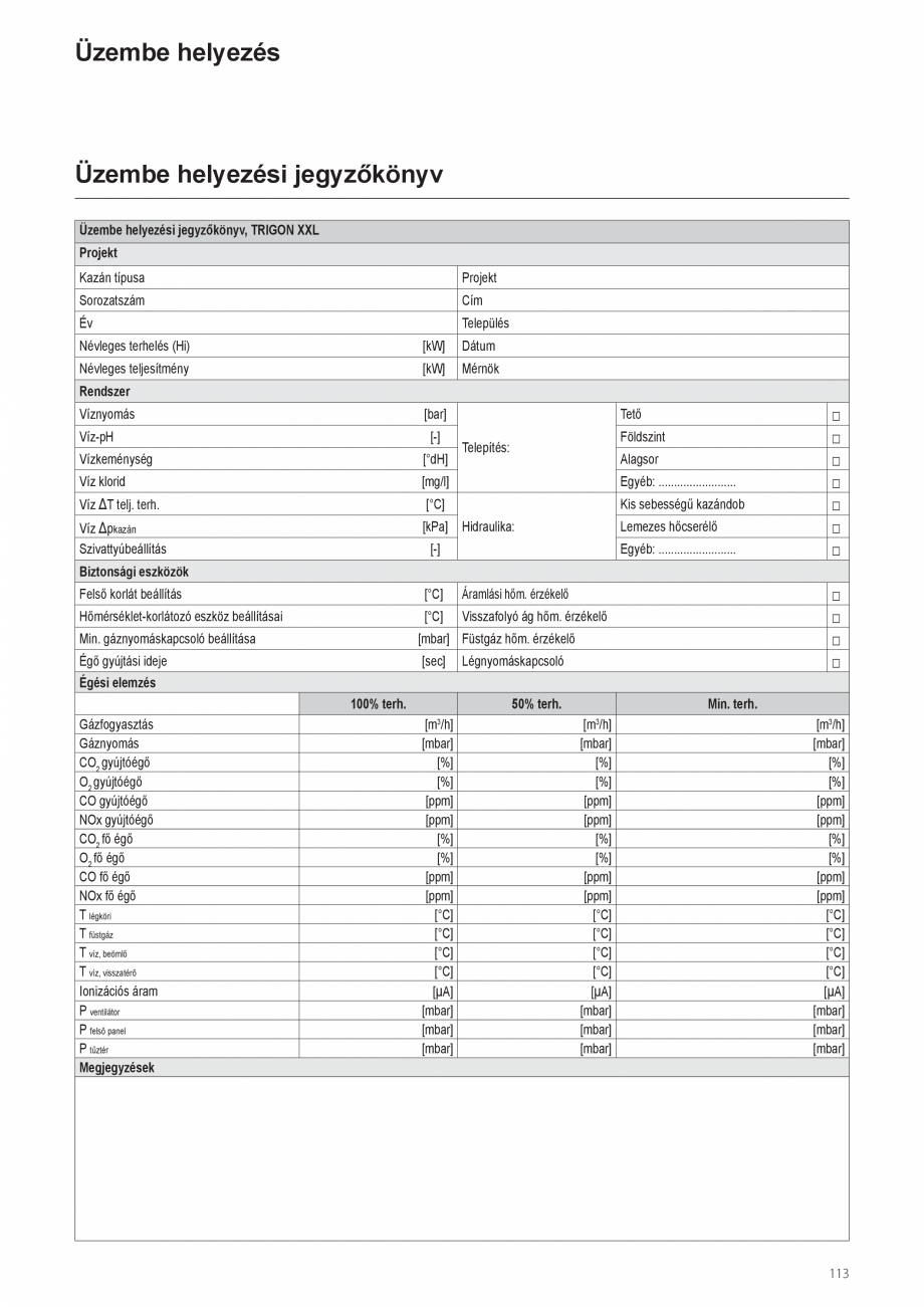 Pagina 149-Manual de instalare si utilizare - Cazan in condensare cu functionare pe gaz ELCO TRIGON® XXL...