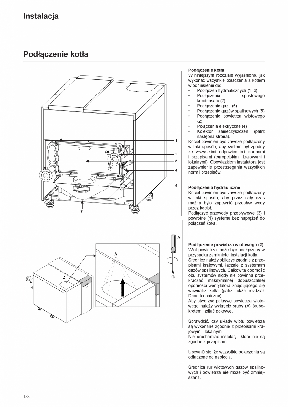 Pagina 188-Manual de instalare si utilizare - Cazan in condensare cu functionare pe gaz ELCO TRIGON® XXL...