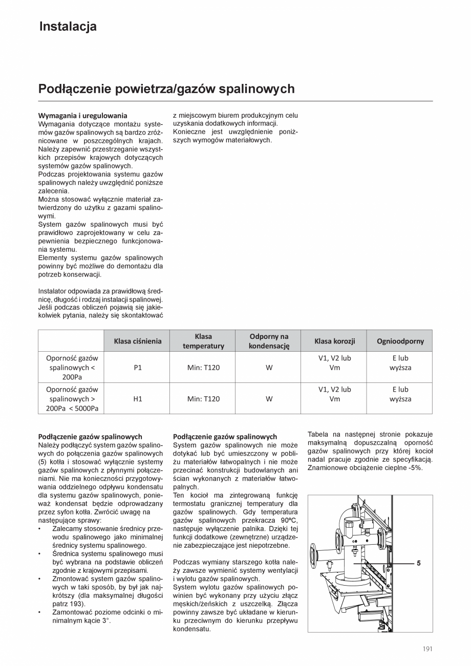 Pagina 191-Manual de instalare si utilizare - Cazan in condensare cu functionare pe gaz ELCO TRIGON® XXL...