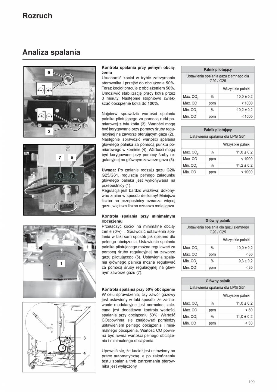 Pagina 199-Manual de instalare si utilizare - Cazan in condensare cu functionare pe gaz ELCO TRIGON® XXL...