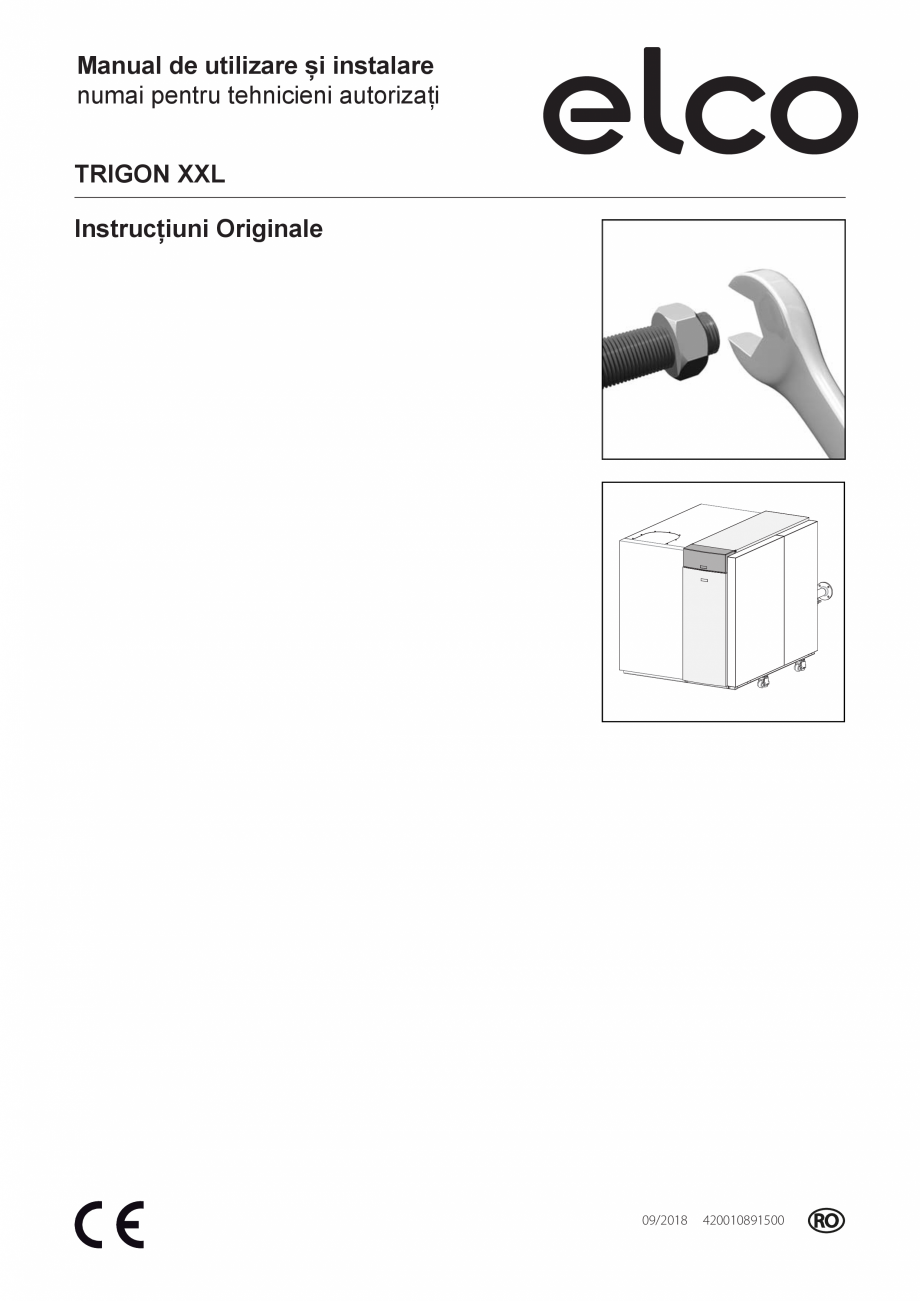 Pagina 219-Manual de instalare si utilizare - Cazan in condensare cu functionare pe gaz ELCO TRIGON® XXL...