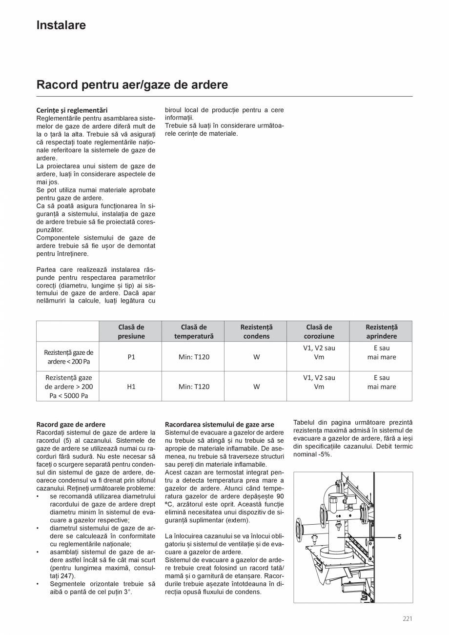 Pagina 245-Manual de instalare si utilizare - Cazan in condensare cu functionare pe gaz ELCO TRIGON® XXL...