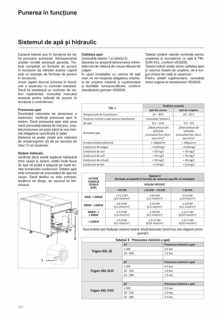 Pagina 248-Manual de instalare si utilizare - Cazan in condensare cu functionare pe gaz ELCO TRIGON® XXL...