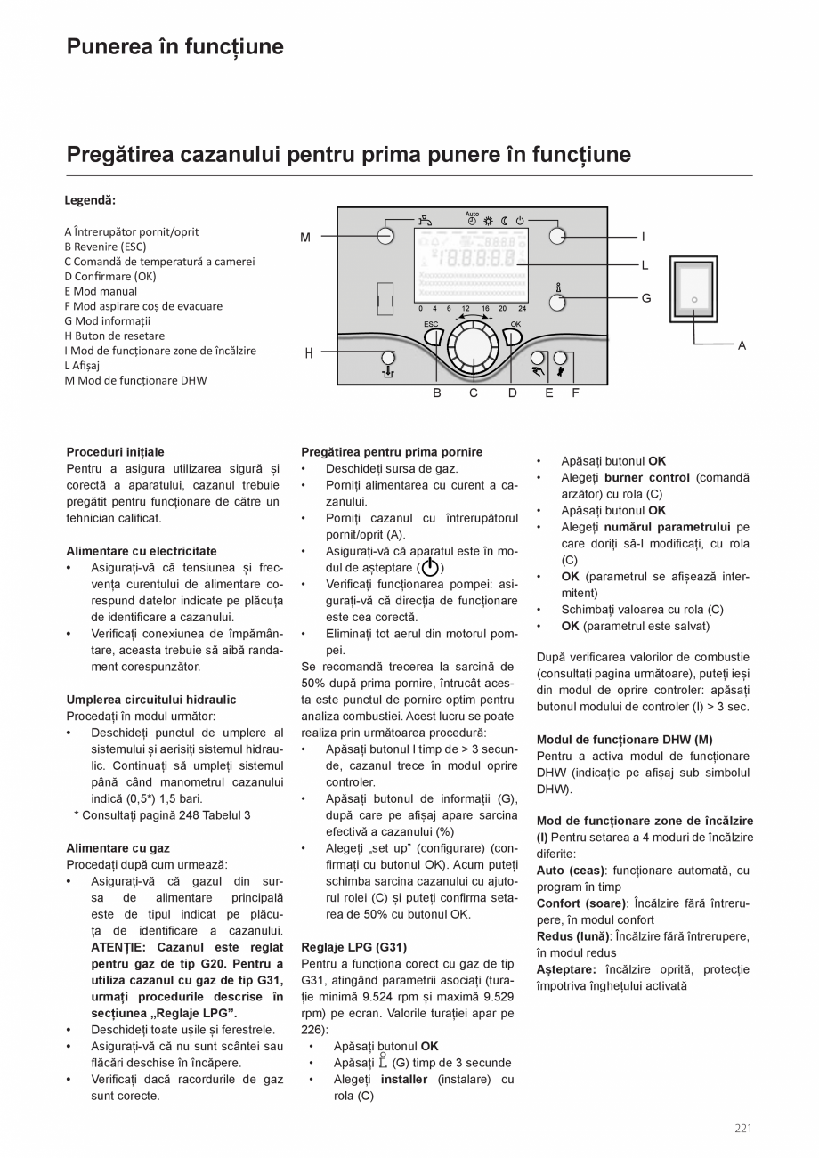 Pagina 249-Manual de instalare si utilizare - Cazan in condensare cu functionare pe gaz ELCO TRIGON® XXL...