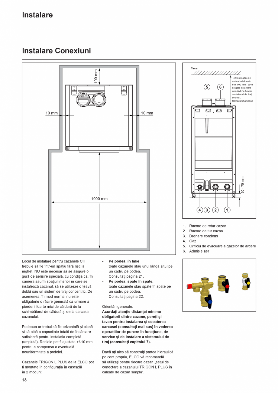 Pagina 18-Cazan de pardoseala in condensatie  ELCO TRIGON® L PLUS Instructiuni montaj, utilizare Romana ....