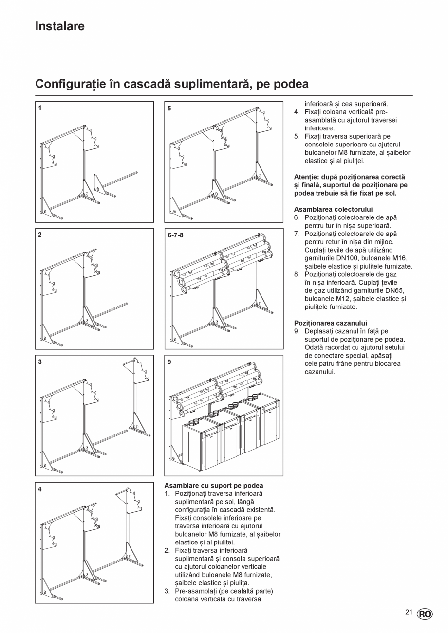 Pagina 21-Cazan de pardoseala in condensatie  ELCO TRIGON® L PLUS Instructiuni montaj, utilizare Romana ...