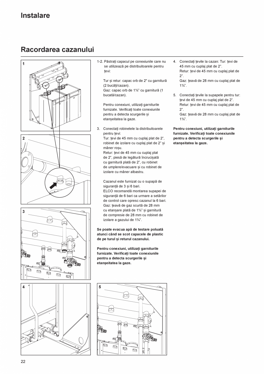 Pagina 22-Cazan de pardoseala in condensatie  ELCO TRIGON® L PLUS Instructiuni montaj, utilizare Romana...