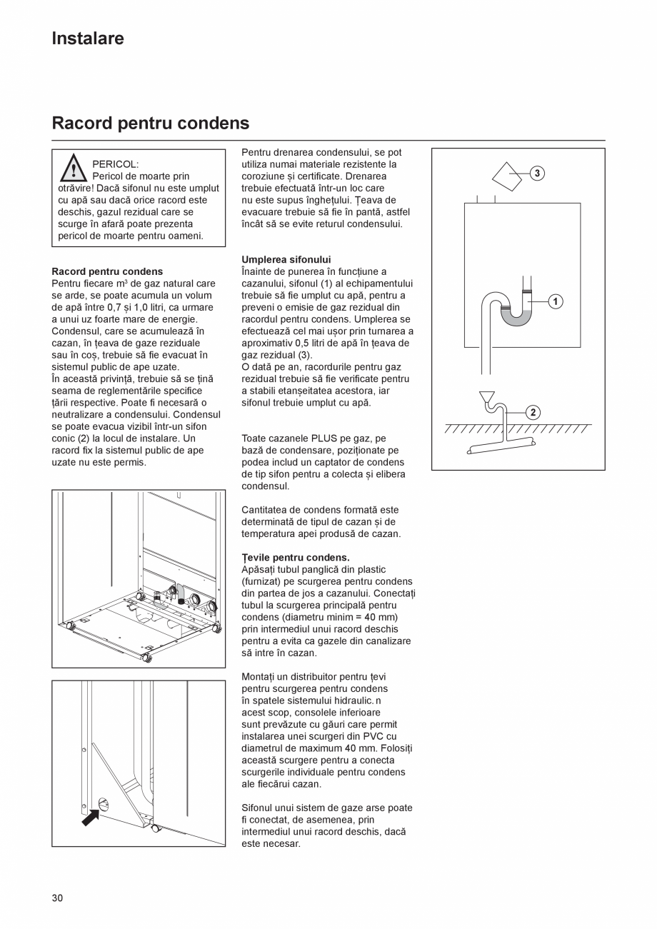 Pagina 30-Cazan de pardoseala in condensatie  ELCO TRIGON® L PLUS Instructiuni montaj, utilizare Romana...