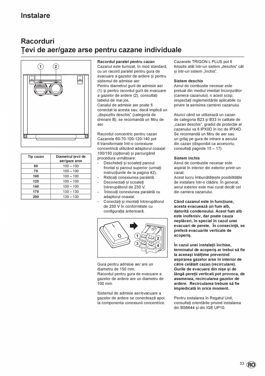 Pagina 33-Cazan de pardoseala in condensatie  ELCO TRIGON® L PLUS Instructiuni montaj, utilizare Romana...
