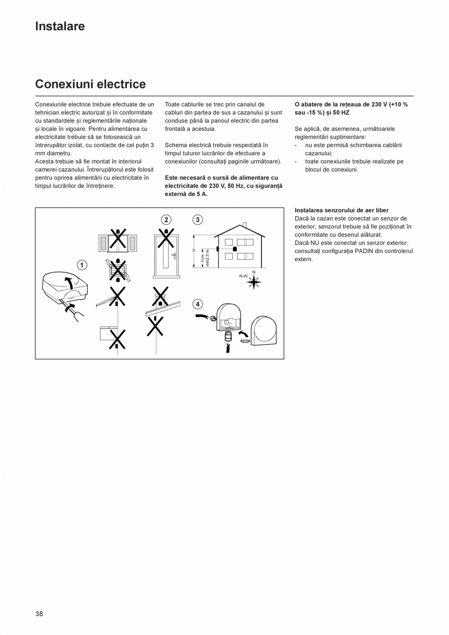 Pagina 38-Cazan de pardoseala in condensatie  ELCO TRIGON® L PLUS Instructiuni montaj, utilizare Romana...