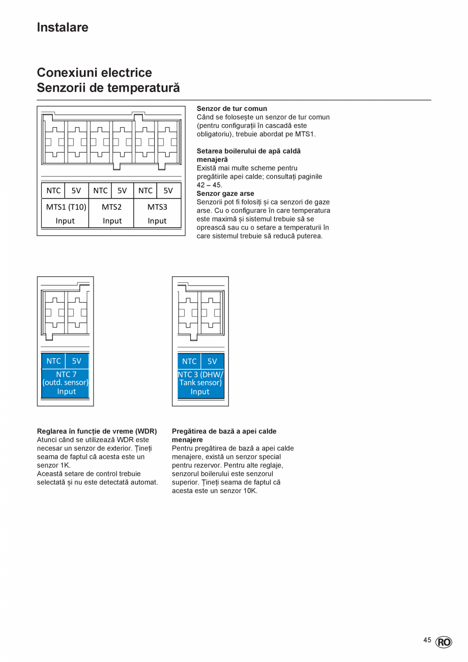 Pagina 45-Cazan de pardoseala in condensatie  ELCO TRIGON® L PLUS Instructiuni montaj, utilizare Romana...